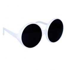 Lunettes glamour blanches