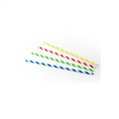 pailles-multicolores-papier-biodégradables | jourdefete.com