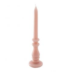 Bougie en forme de chandelier de couleur rose