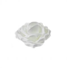 Rose décorative de centre de table - Blanc