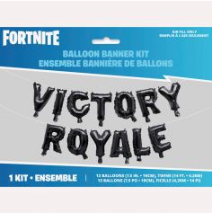 Guirlande de mots gonflables - Fortnite - Victory Royale