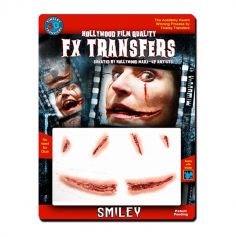 Transfert cicatrice 3D "Smiley"