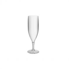 1 Flûte à champagne réutilisable - Transparent