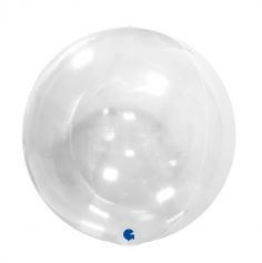 ballon globe transparent 48 cm