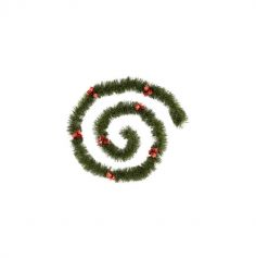 Guirlande verte de Noël - 270 cm - Modèle au Choix