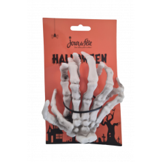 Ce lot de 2 mains de squelette sera une pièce de choix pour votre décoration d'Halloween | jourdefete.com