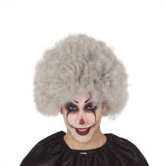 perruque-grise-clown | jourdefete.com