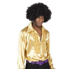 Chemise Disco Or Homme - Taille au Choix