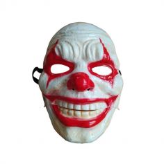Masque adulte clown avec bouche articulée