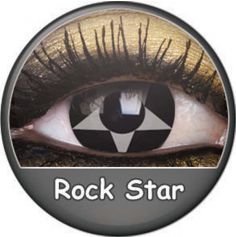 Lentilles de contact (sans correction) - Rock Star
