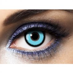 Des lentilles "Blue Manson" pour un iris bleu | jourdefete.com