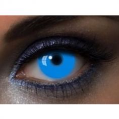 Lentilles UV Bleu - 1 an (sans correction) | jourdefete.com