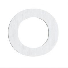 Lettre O en Bois Blanc - 5 cm
