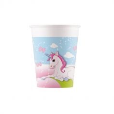 gobelets-carton-licorne-25cl-anniversaire|jourdefete.com