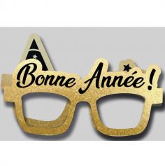 lunettes bonne année or | jourdefete.com