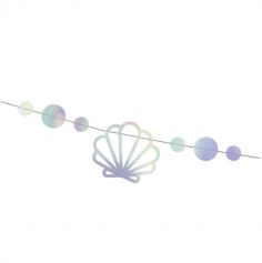guirlande-sirene-coquillages-decoration-anniversaire|jourdefete.com