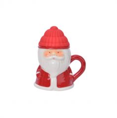 Mug avec couvercle de Noël - Modèle au Choix