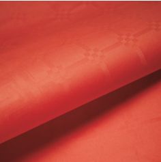 Rouleau nappe damasse - Rouge - 50m | jourdefete.com