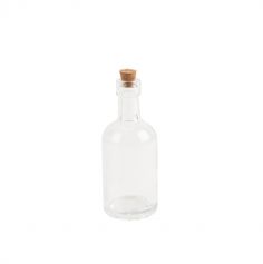 Mignonnette en verre avec bouchon de liège - Nino - 50 ml