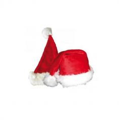 KONVINIT Bonnet Noel Chapeau de Père Noël Adultes en Grande Taille De Costume de Chapeau de Père Noël en Peluche Ornements de Noël Chapeau de Noel 