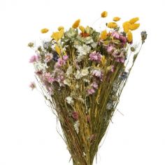 Bouquet de fleurs séchées avec tiges | jourdefete.com
