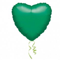 Ballon Hélium Cœur Vert