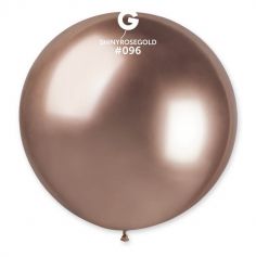 1 ballon shiny 80 cm rose gold | jourdefete.com