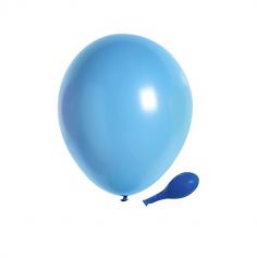 Lot de 100 Ballons Latex Bleu