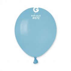 50 ballons standard 13 cm bébé bleu | jourdefete.com
