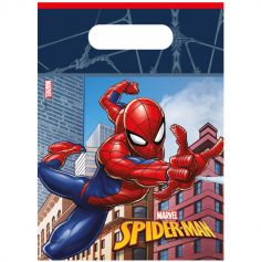 Set de 6 sacs cadeaux - Spiderman Crime Fighter