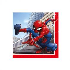 20 serviettes FSC Spiderman™ Crime Fighter