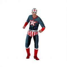 Optez pour déguisement de Captain America pour homme lors d'une soirée déguisée | jourdefete.com
