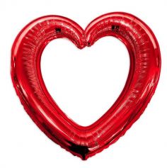 ballon photobooth cœur rouge | jourdefete.com