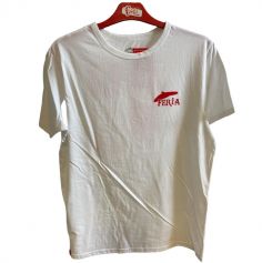 T-shirt Blanc et rouge Buran pour Homme - Feria - Taille au Choix