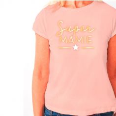 T-shirt pour femme Super Mamie - Taille au Choix