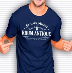T-shirt pour homme " Rhum Antique " - Taille au Choix