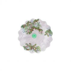 8 Assiettes en papier - Biodégradables - Winter Holidays - 27 cm