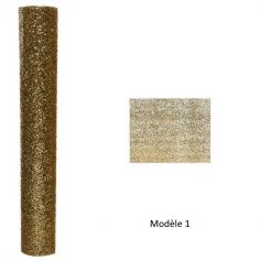 Tissu décoratif en polyester rectangulaire - 2 m - Modèle au Choix