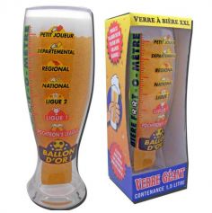 verre à bière géant de foot | jourdefete.com