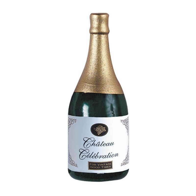 Bouteille de Champagne 37th Anniversaire Bannière X 2 Décorations de fête homme femme adulte