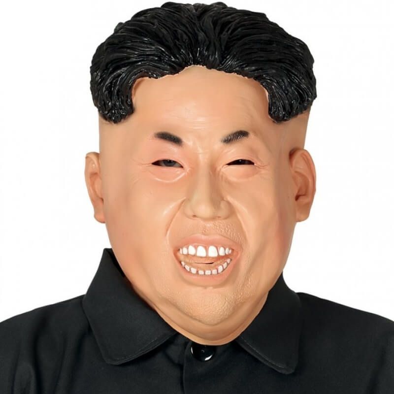 Adulte KIM Jong Un Vinyle Masque Déguisement dictateur Accessoire 