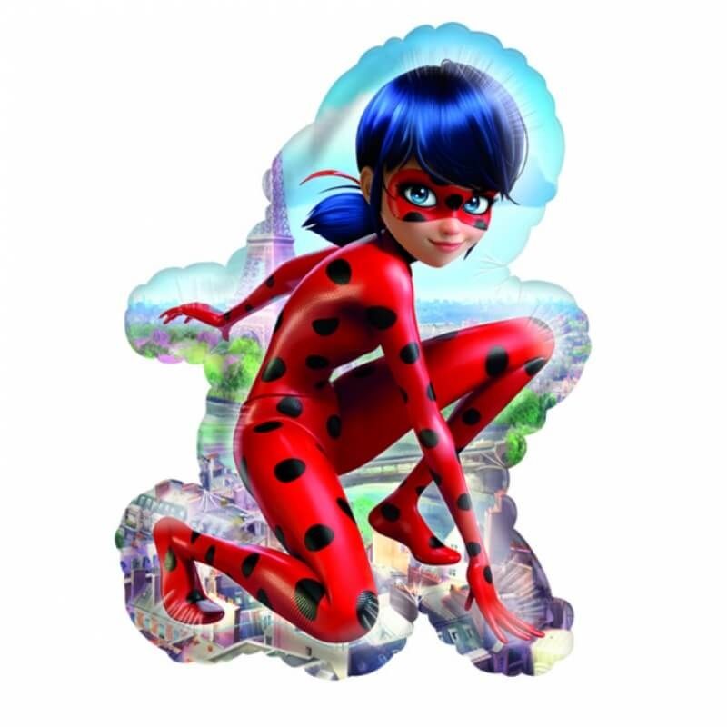Mgs33 Echarpe Lady bug Fille rouge rouge Taille Unique Miraculous 