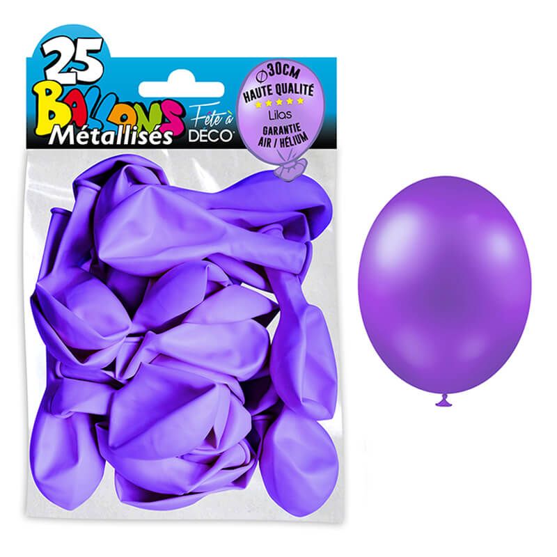 10 pièces ballons de fête trou de punch violet ballon d'anniversaire