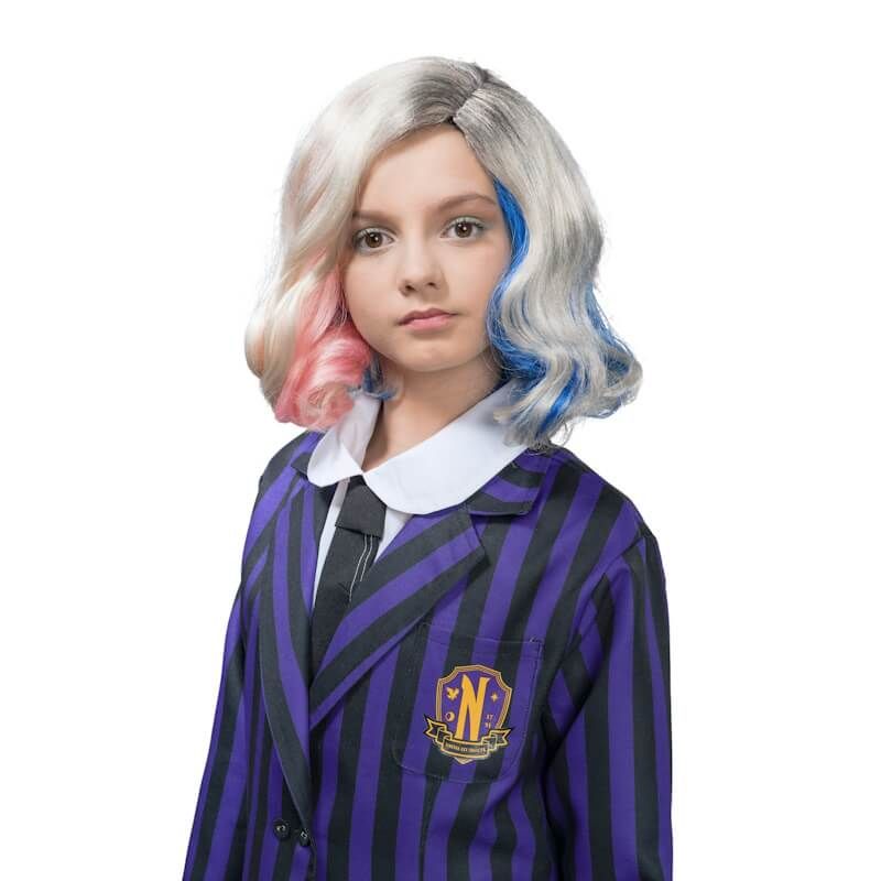 Déguisement uniforme scolaire Mercredi Addams™ enfant : Deguise-toi, achat  de Déguisements enfants
