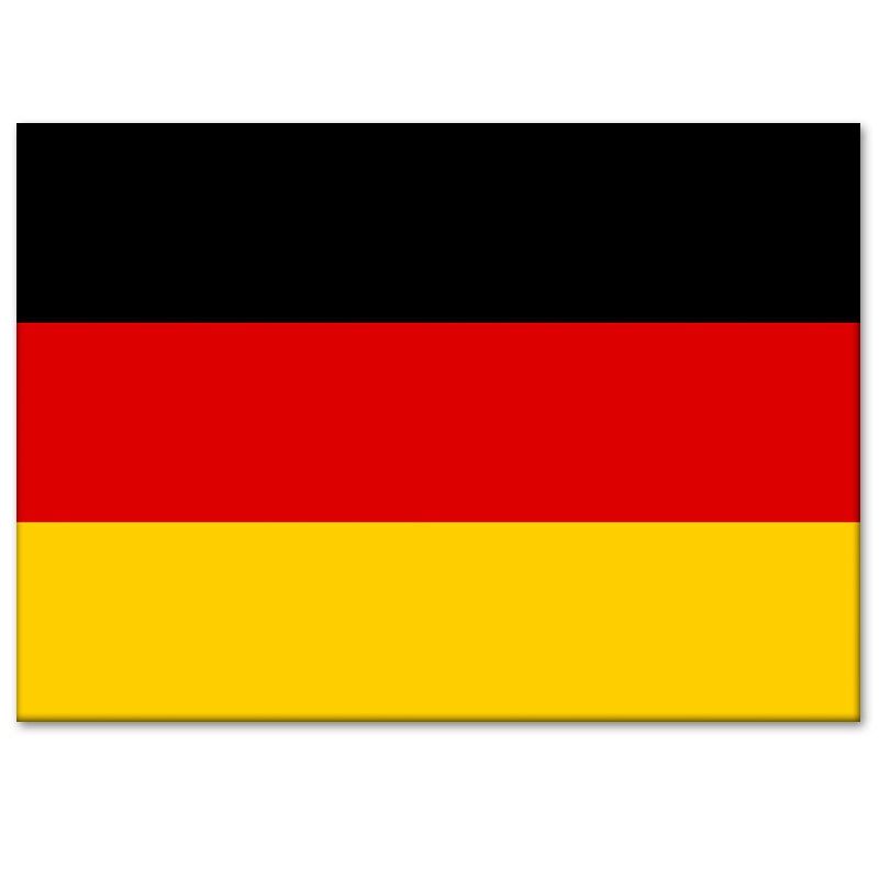 Allemagne MagiDeal 12pcs Mini Drapeau Flag Main avec Hampe Félicitation 14x 21cm 