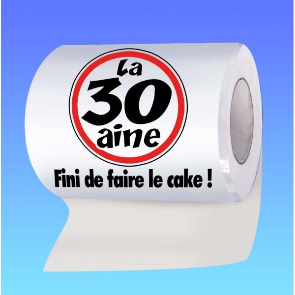Drôle papier toilette au 18 30 40 50 60 70 anniversaire fun papier toilette Cadeau