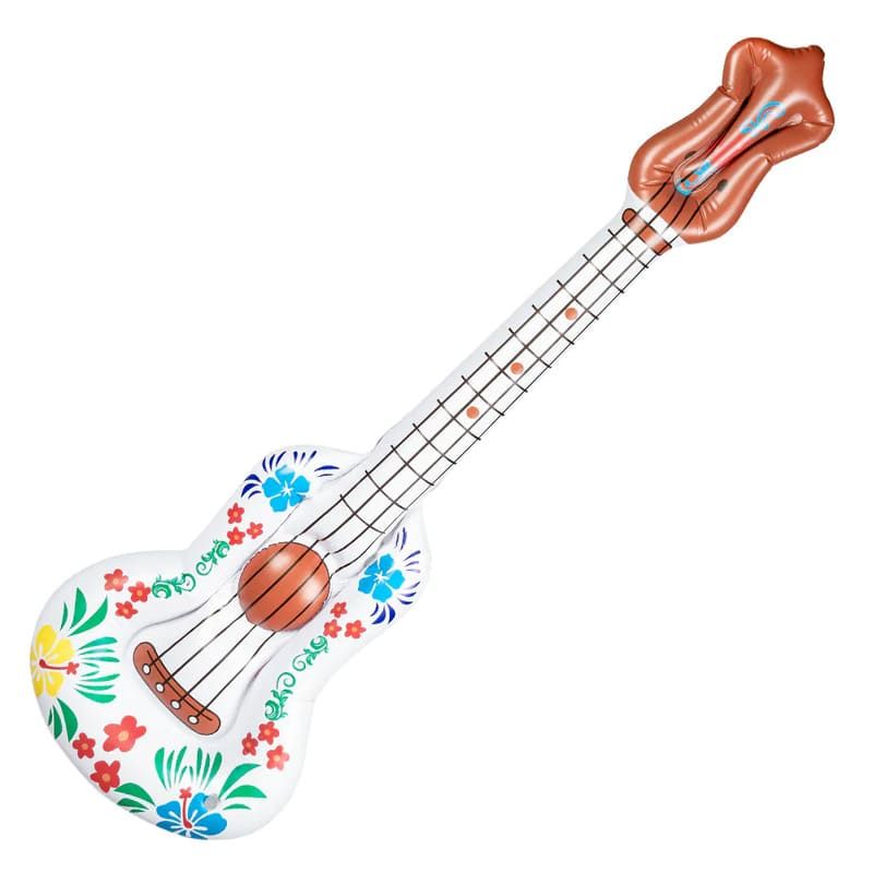 Guitare gonflable Aloha - 104 cm - Jour de Fête - Accessoires - Carnaval