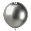 3 ballons shiny couleur argentée de 48 cm | jourdefete.com