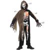 Halloween - Déguisement Garçon Squelette Zombie - Taille au Choix