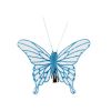 4 Papillons sur Pince - Turquoise